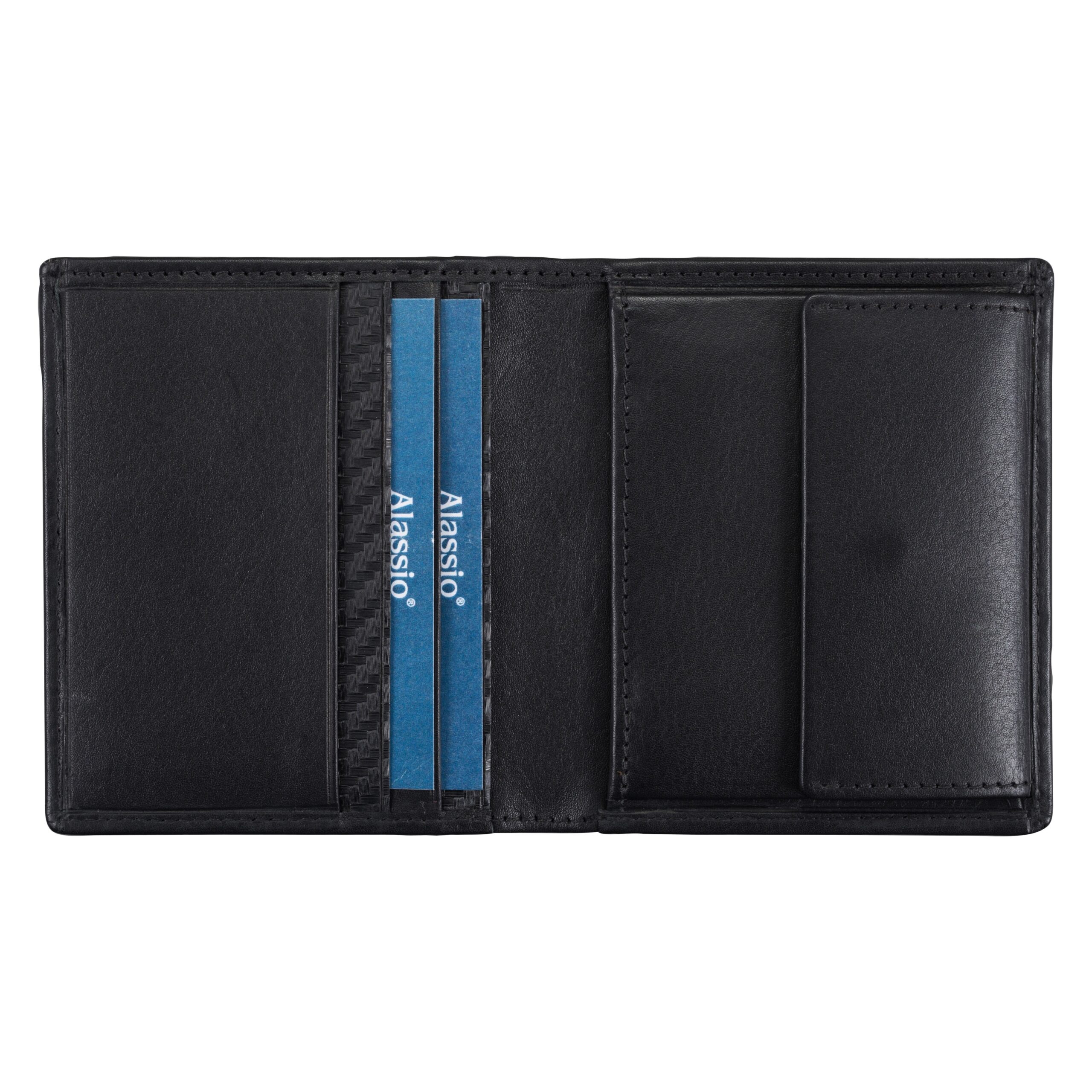 alassio-mini-geldb-rse-emilia-carbon-optik-schwarz-10x9-cm image 2