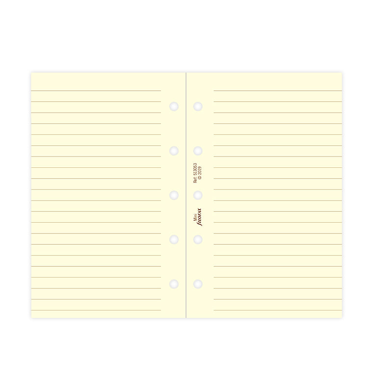 filofax-notizpapier-cotton-cream-liniert-mini-20-blatt image 5