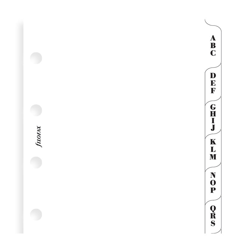 filofax-mini-a-z-register-wei-mit-3-buchstaben-pro-tab image 3