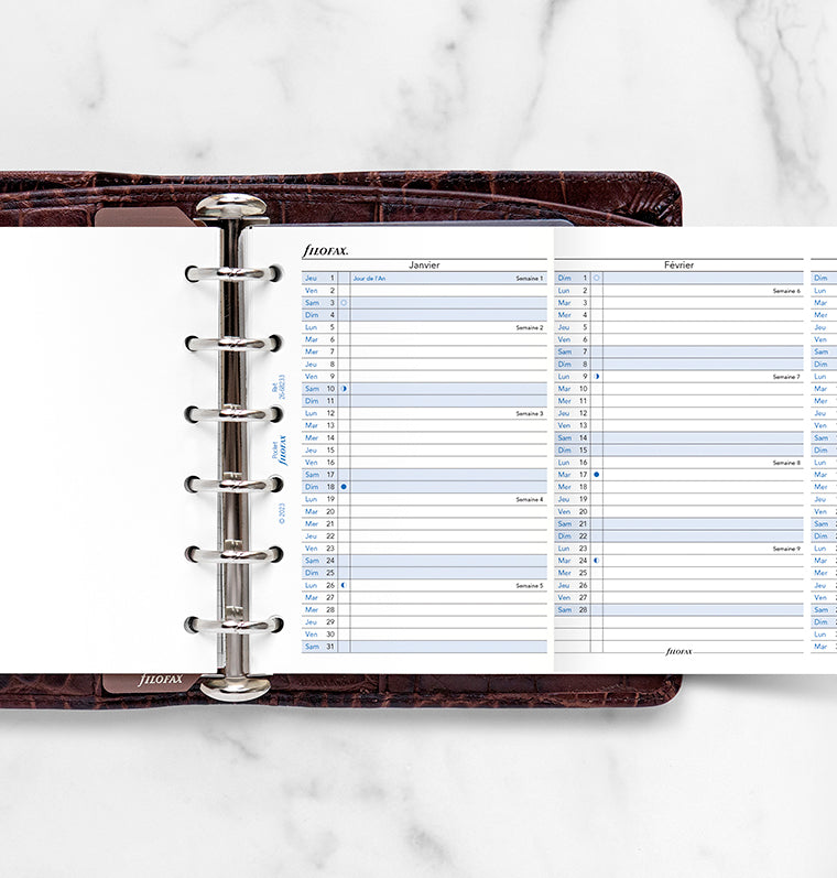 filofax-pocket-2026-jahresplaner-franz-sisch-leporello-einlage-the-original image 2