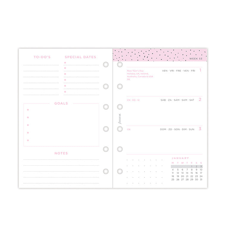 filofax-confetti-kalender-pocket-2027-1-woche-2-seiten-kalendereinlage image 6