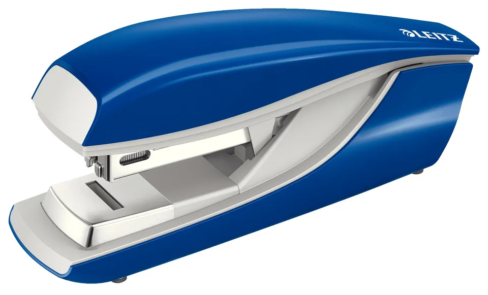 leitz-nexxt-flachheftger-t-metall-blau-f-r-30-blatt-inkl-klammern-55050035 image 1