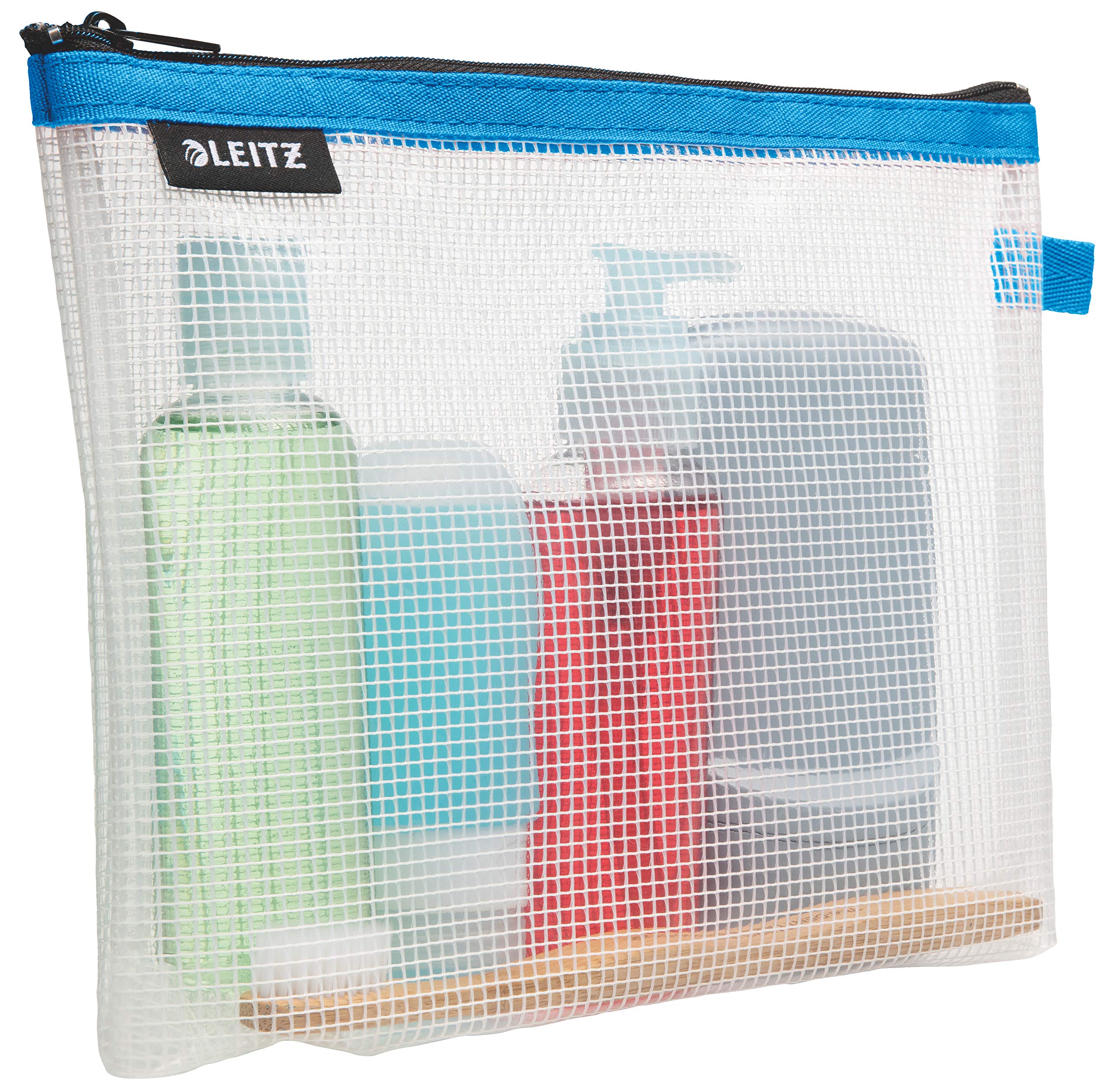 leitz-wow-traveller-zip-beutel-4er-set-40160099-s-m-l-kosmetiktasche-transparent image 8