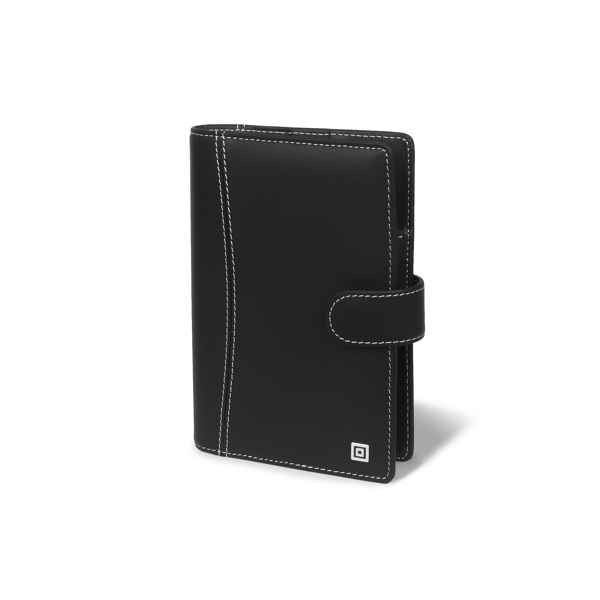 time-system-montana-compact-ringbuch-schwarz-mit-verschlusslasche-italienisches- image 1