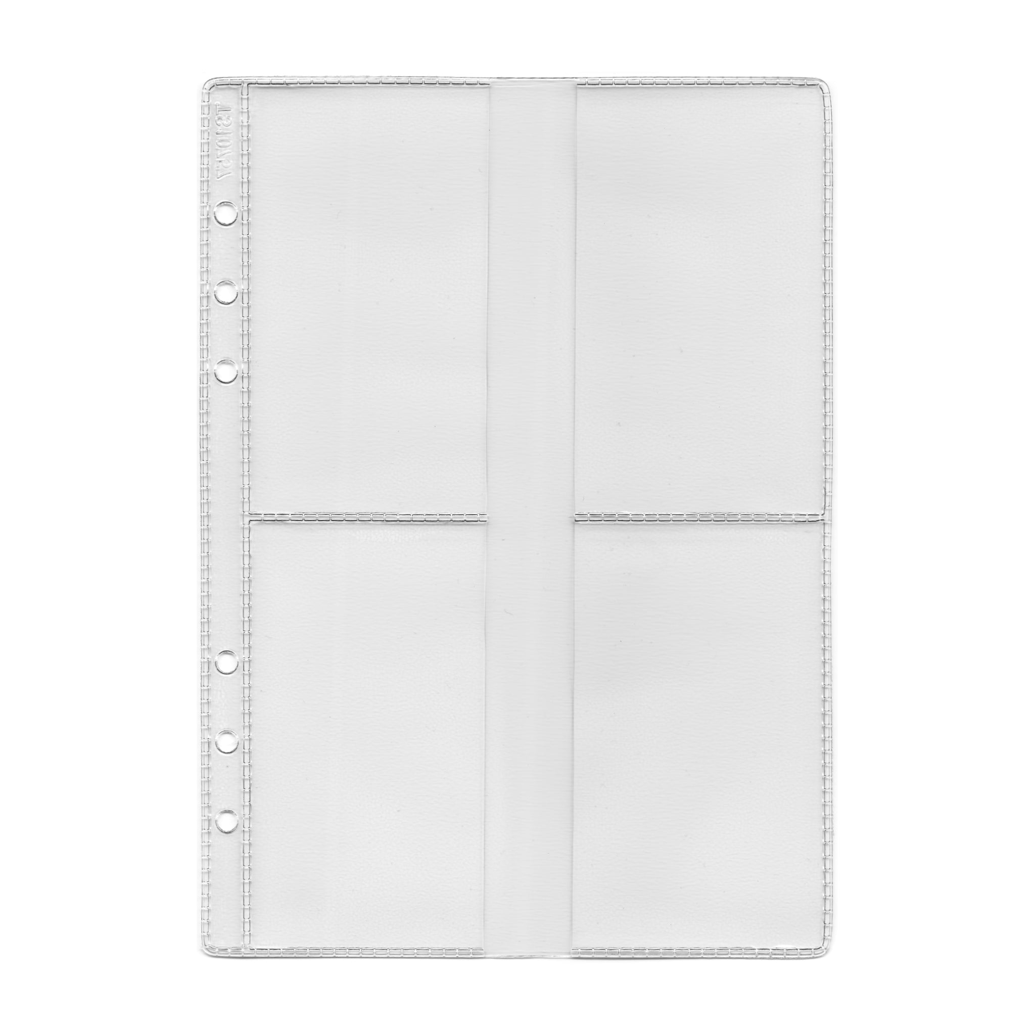 time-system-klarsichth-lle-f-r-8-visitenkarten-5-st-ck-business-a5-zubeh-r image 1