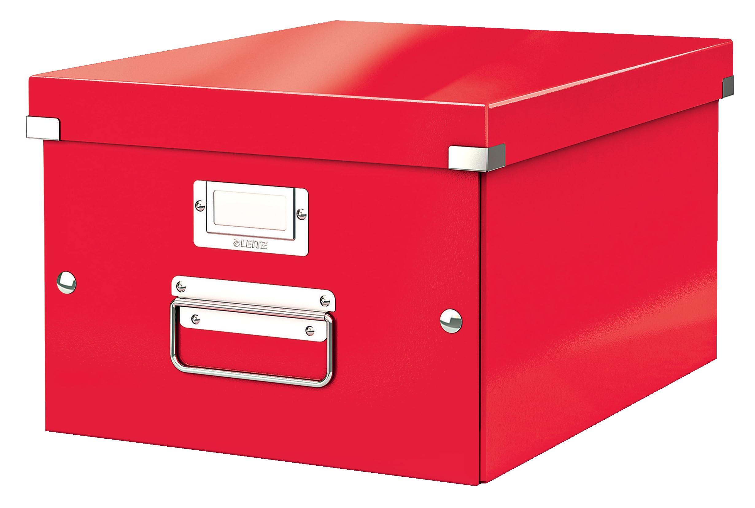 leitz-click-store-aufbewahrungsbox-a4-mit-deckel-rot-60440026 image 1