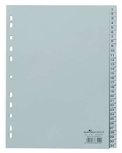 durable-zahlenregister-1-31-a4-pp-grau-10-st-ck image 8