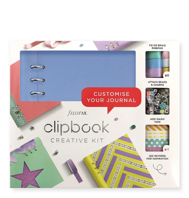filofax-clipbook-a5-creative-kit-organiser-bastel-set-in-lederoptik image 1
