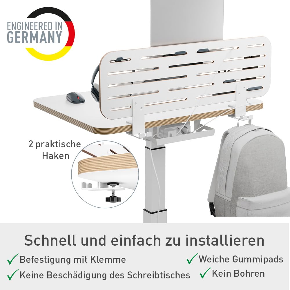 leitz-ergo-pegboard-schreibtisch-organizer-80x25cm-wei-65490000 image 4