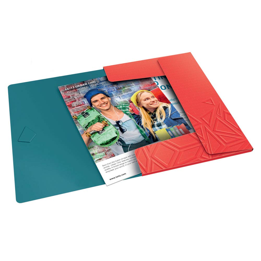 leitz-eckspannermappe-a4-urban-chic-rot-f-r-150-blatt image 4