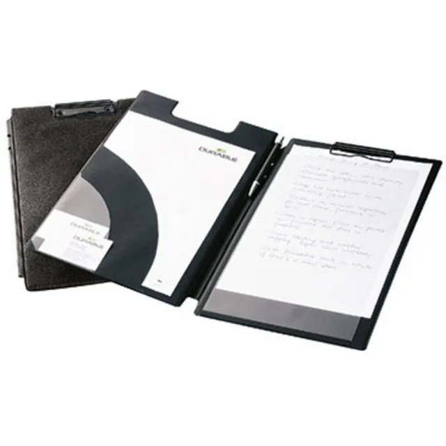 durable-spezial-blockmappe-233201-din-a4-schwarz-mit-klemme image 1