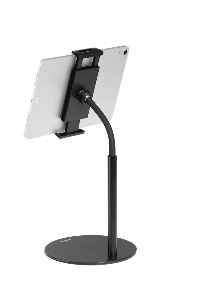durable-twist-tablet-tischhalterung-schwanenhals-4-7-13-zoll-schwarz-894101 image 1