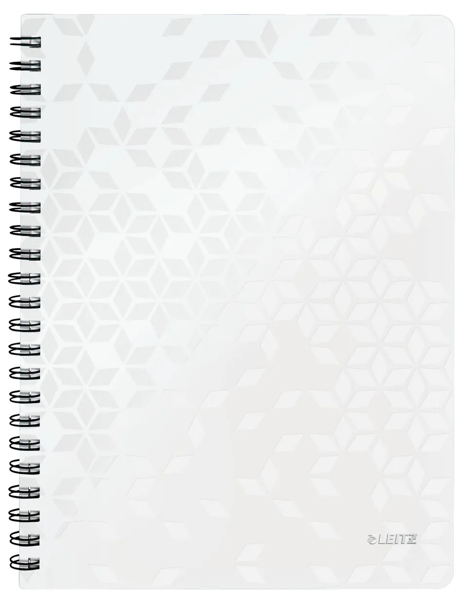 leitz-wow-collegeblock-a4-kariert-80-blatt-doppelspiral-wei image 1