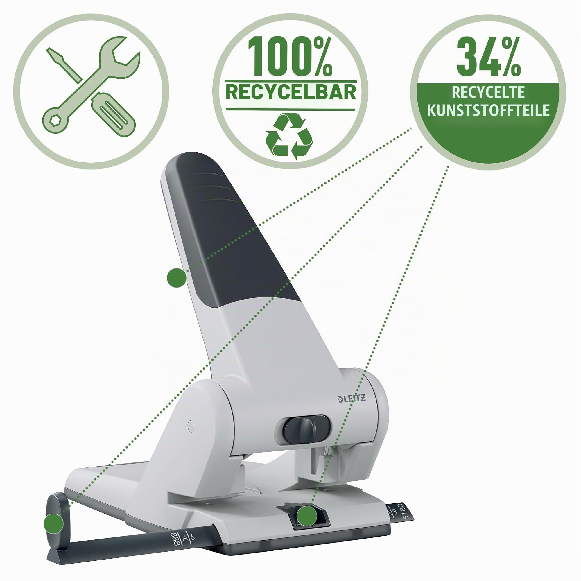 leitz-nexxt-registratur-locher-51800084-f-r-65-blatt-wei image 3