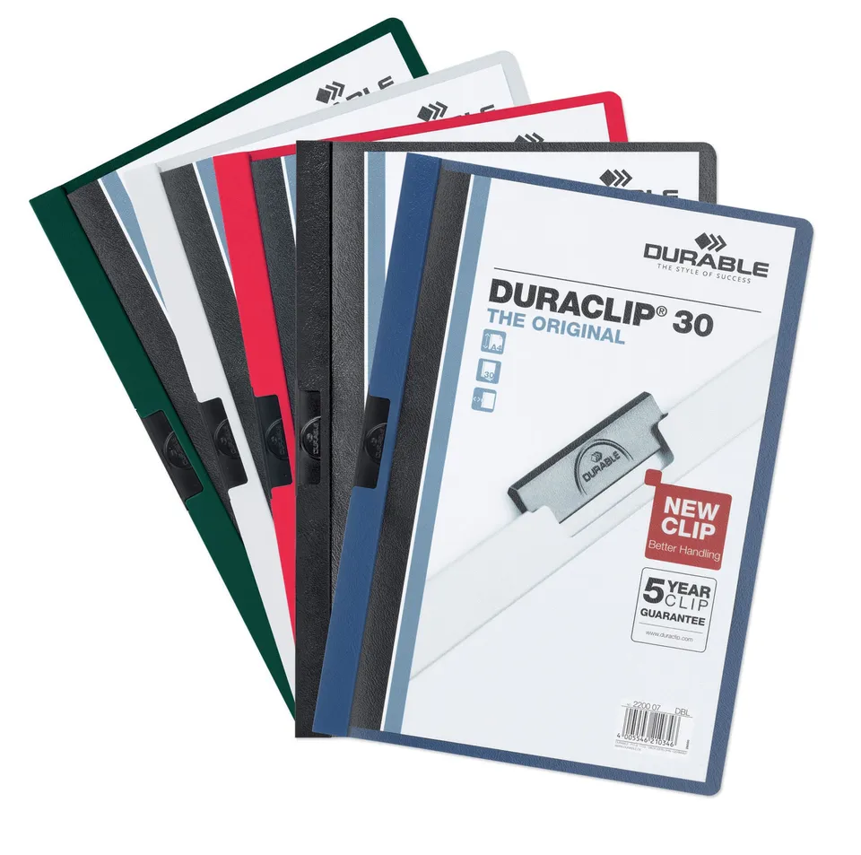 durable-duraclip-30-klemm-mappe-a4-5-st-ck-farbig-sortiert image 1