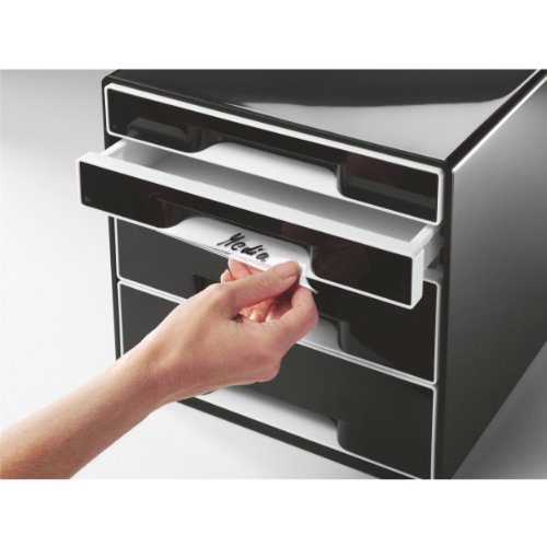 leitz-beschriftungsset-f-r-wow-cube-schubladenbox-transparent-61110000 image 7