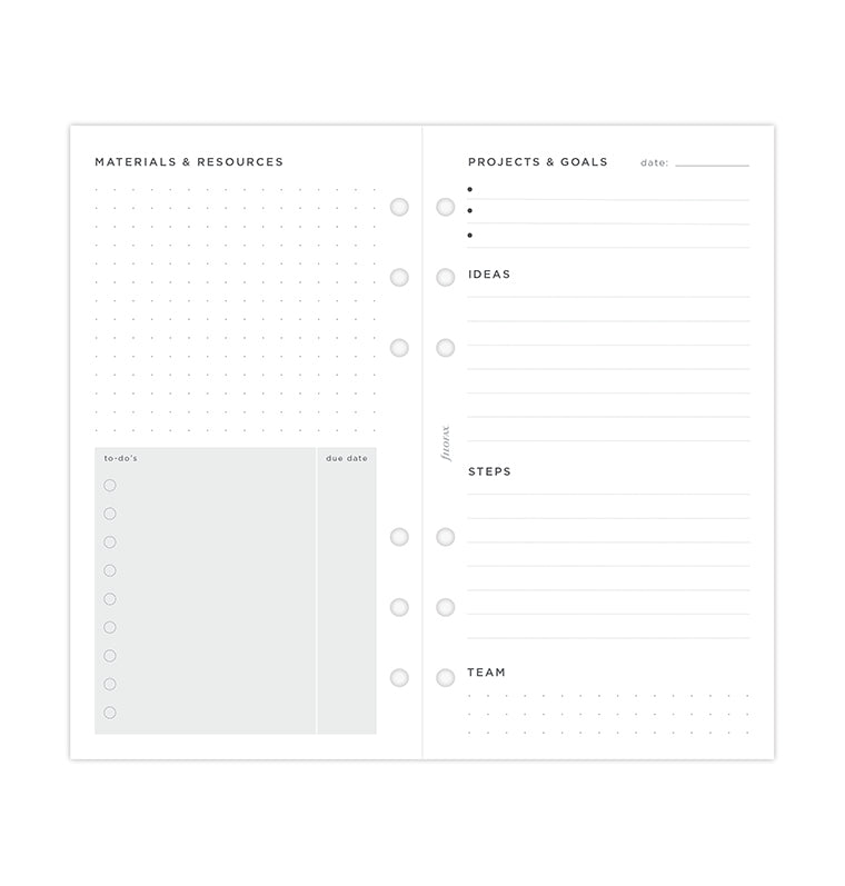 filofax-projects-goals-tracker-personal-56-blatt image 5