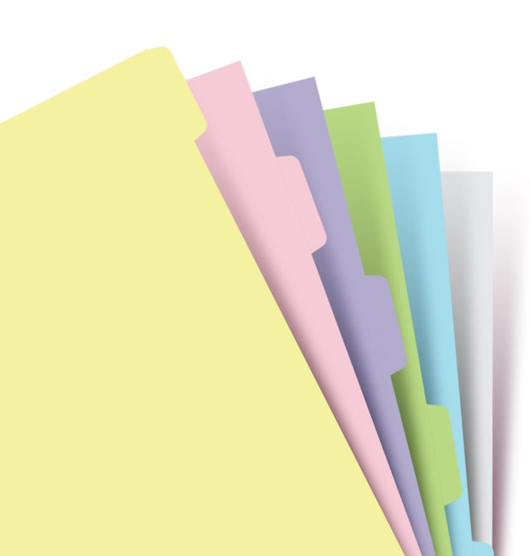 filofax-blanko-trennbl-tter-pastel-personal-6er-set image 3