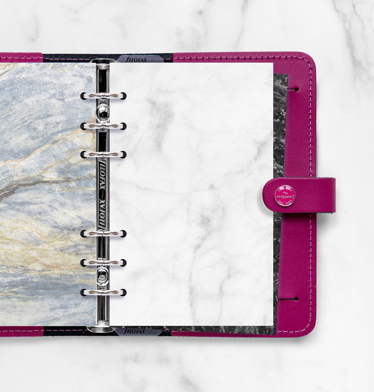 filofax-personal-notizpapier-marble-blanko image 2
