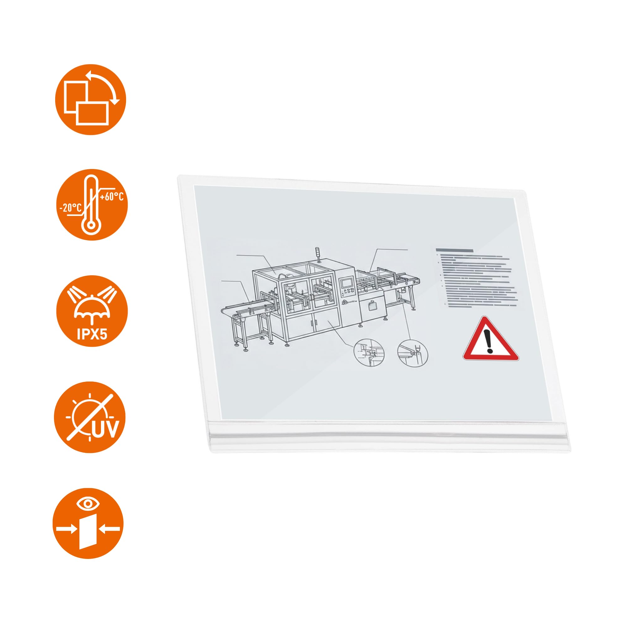durable-plakattasche-wasserdicht-a4-magnetisch-transparent-5-stk image 3