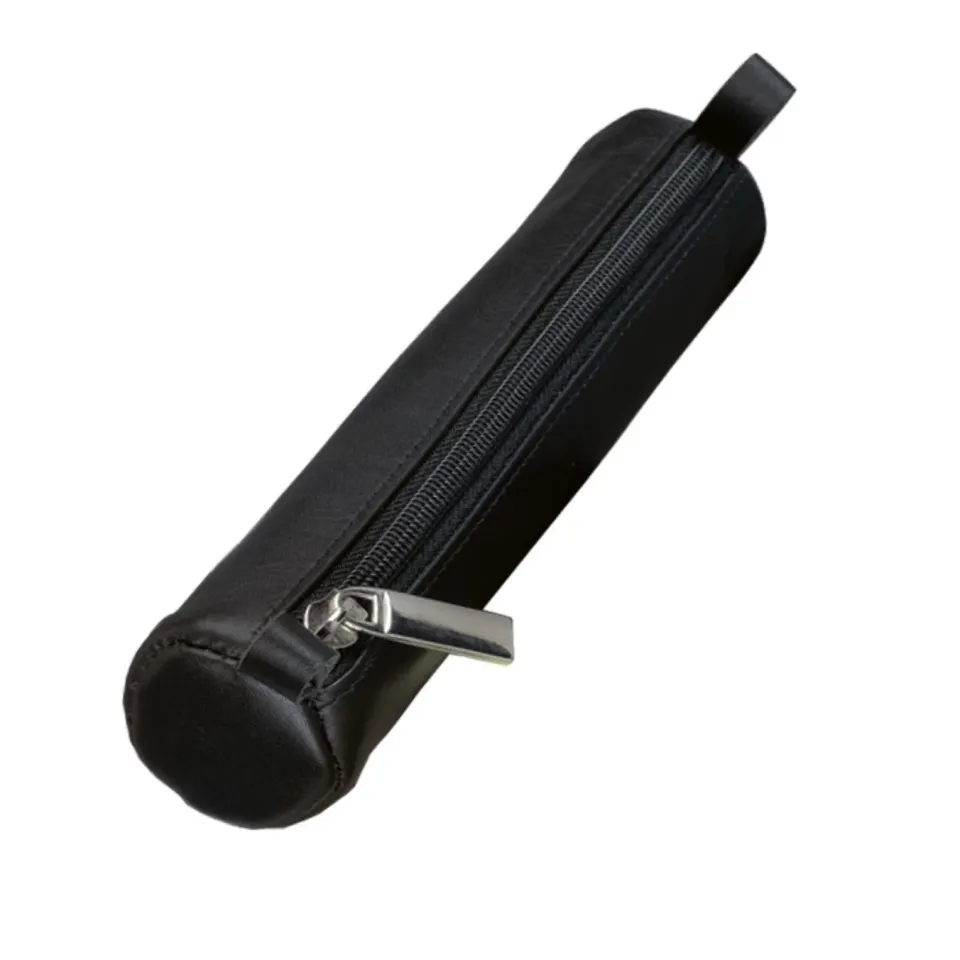 alassio-emilia-stiftetui-schwarz-nappaleder-19-x-3-5-cm image 1