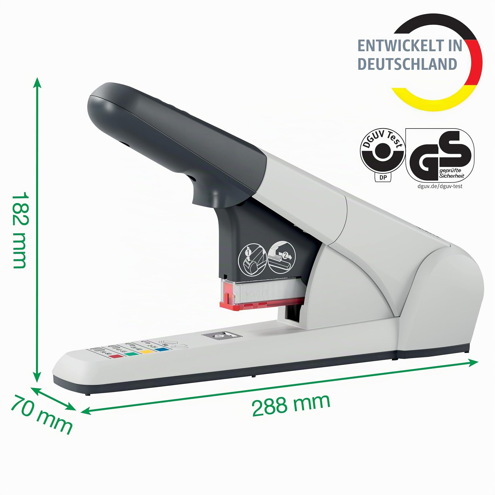leitz-nexxt-block-heftger-t-f-r-80-blatt-inkl-4-kassetten-wei image 2