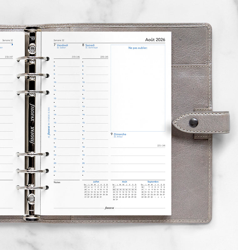 filofax-kalendereinlage-a5-2026-2027-1-woche-2-seiten-franz-sisch-akademisch image 2