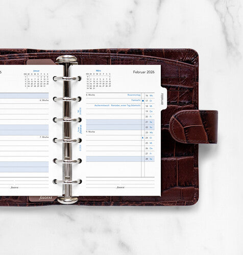 filofax-pocket-kalendereinlage-2026-1-monat-2-seiten-deutsch image 3