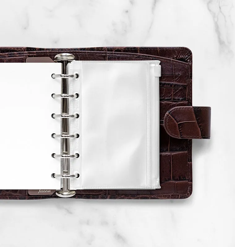 filofax-klarsichttasche-mit-rei-verschluss-pocket-einheftbar image 1