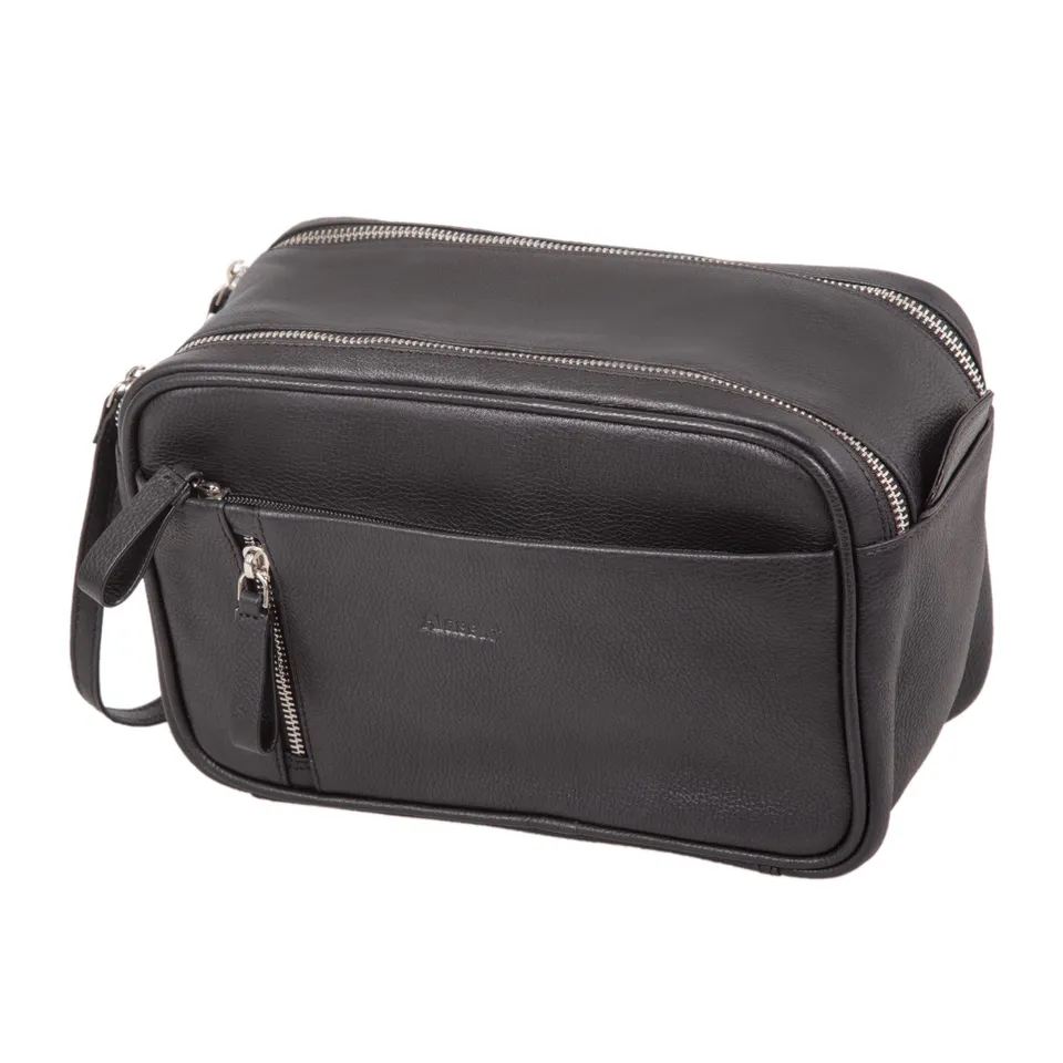 alassio-kulturtasche-salina-schwarz-aus-leder image 1