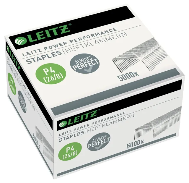 leitz-power-performance-heftklammern-p4-26-8-verzinkt-5000-st-ck image 1