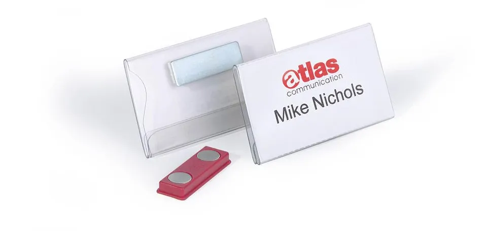 durable-namensschild-mit-magnet-40-x-75-mm-811619-transparent-25-st-ck image 1
