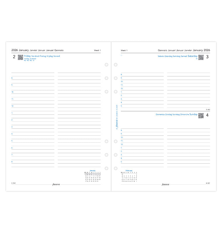 filofax-kalendereinlage-2026-a5-1-tag-pro-seite-multilingual image 4