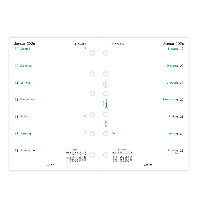 filofax-kalendereinlage-2026-pocket-1-woche-1-seite-deutsch-68244 image 4