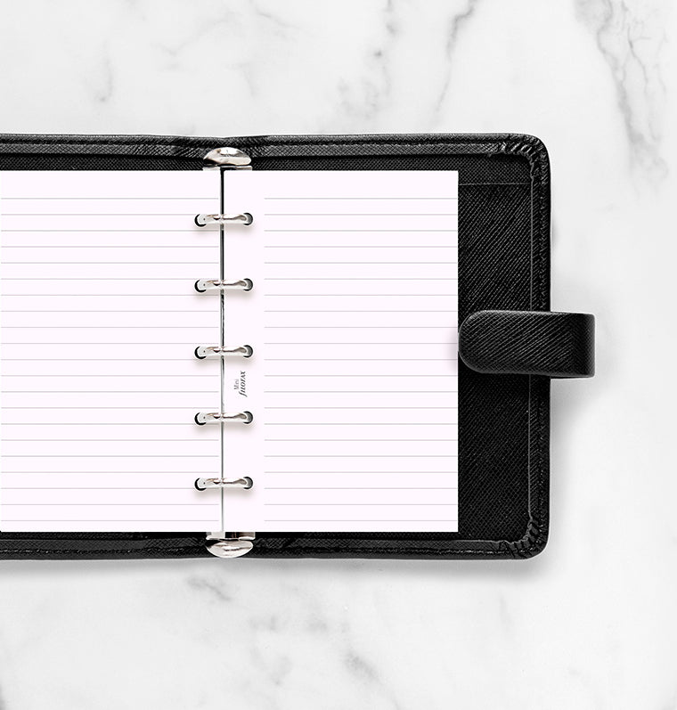 filofax-notizpapier-lavendel-liniert-mini-einlage image 2