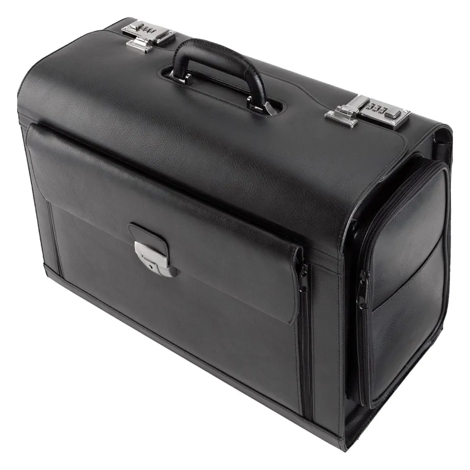 alassio-pilotenkoffer-verona-schwarz-mit-laptopfach-und-h-ngeregister image 1