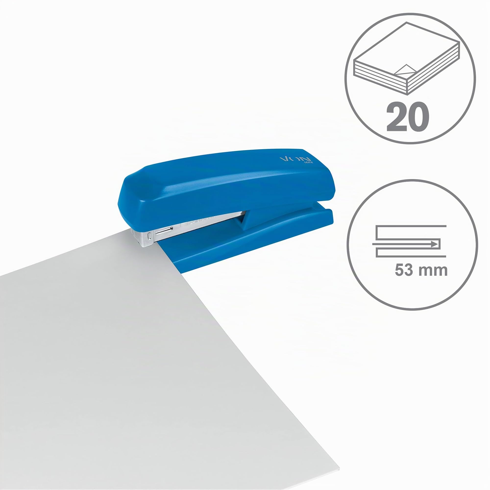 leitz-von-heftger-t-56200035-tacker-f-r-20-blatt-kompakt-blau image 2