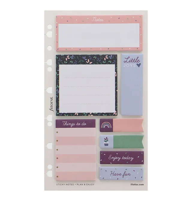 filofax-garden-haftnotizen-set-f-r-a5-und-personal image 1