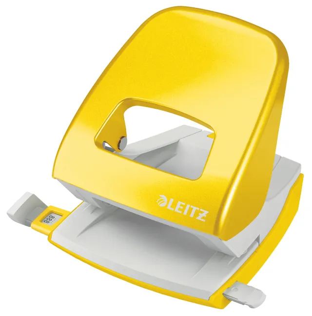leitz-wow-nexxt-locher-metall-30-blatt-gelb image 1