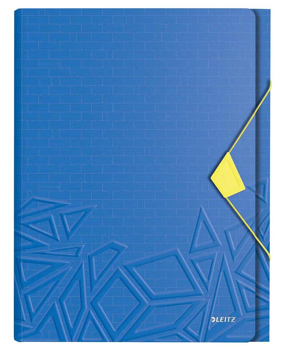 leitz-urban-chic-projektmappe-a4-5-f-cher-blau-39970032 image 1