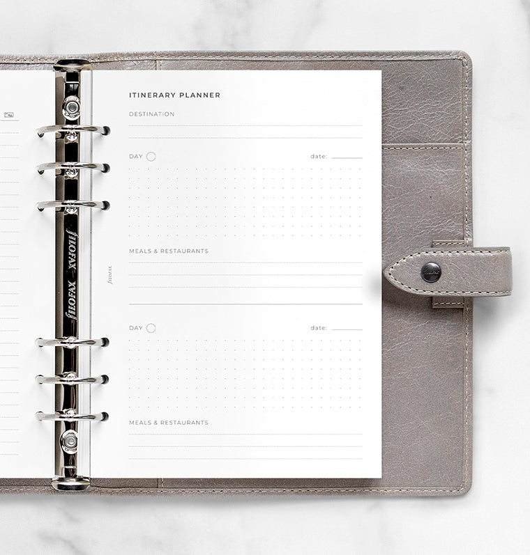 filofax-reise-planer-einlage-a5 image 2