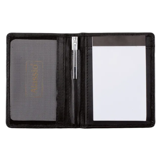 alassio-notizblock-etui-monza-a8-aus-leder-in-rot-mit-minikugelschreiber image 1