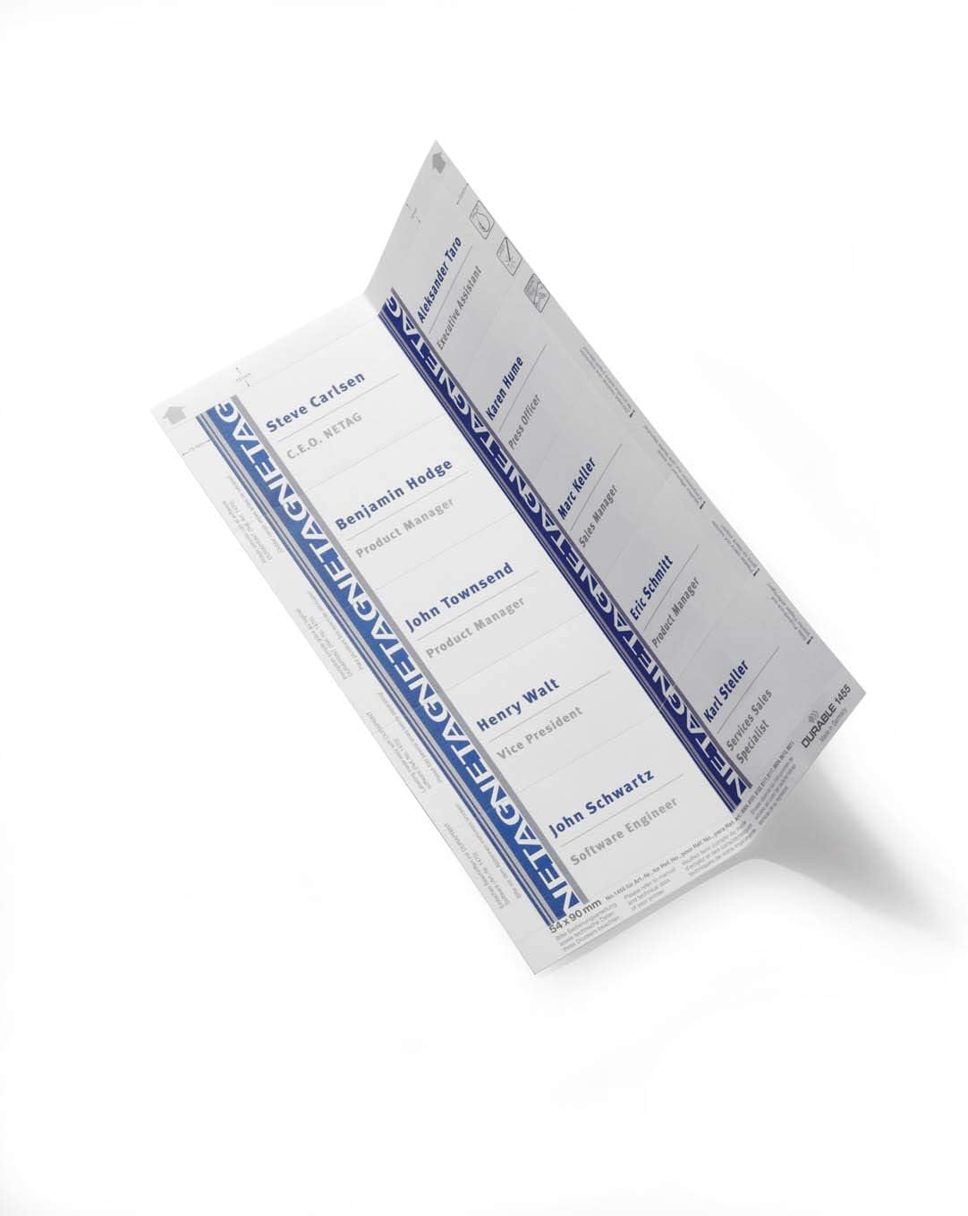 durable-badgemaker-einsteckschilder-54x90-mm-200-st-ck-wei image 3