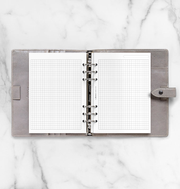 filofax-notizpapier-wei-kariert-a5-25-blatt-einlage image 3