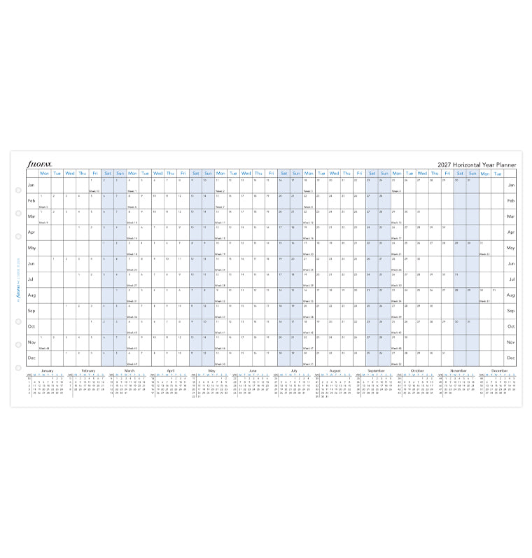 filofax-jahresplaner-englisch-a5-2027-leporello-einlage image 4