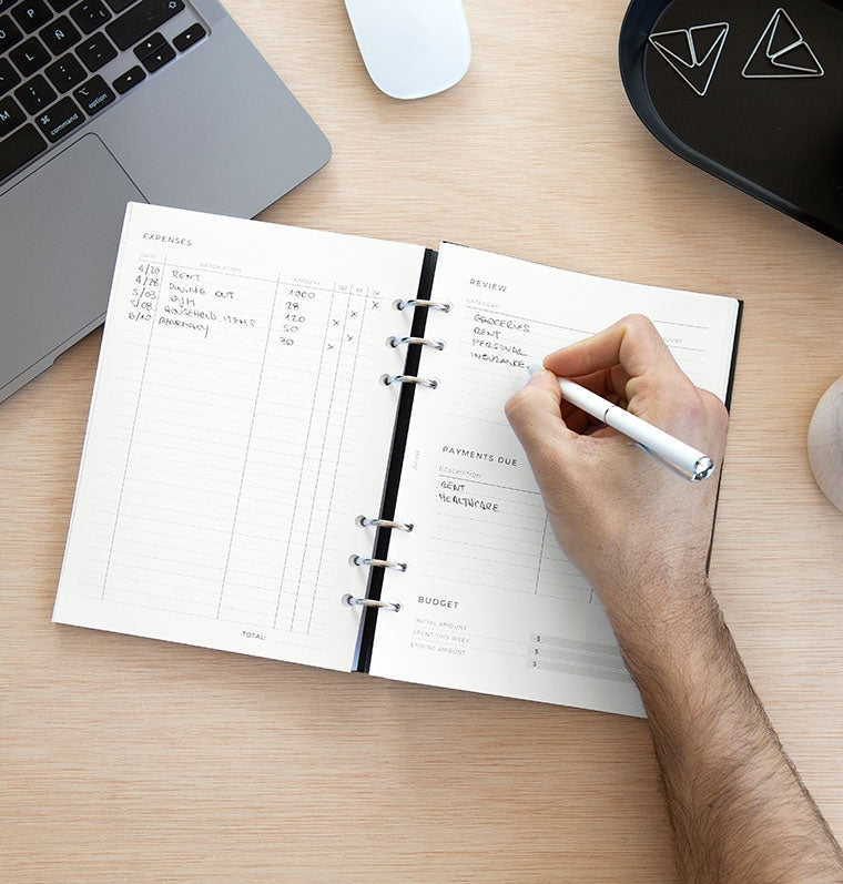 filofax-expense-tracker-einlage-a5 image 5