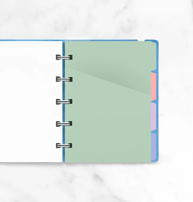 filofax-notebook-trennbl-tter-pastel-blanko-4er-pocket image 1