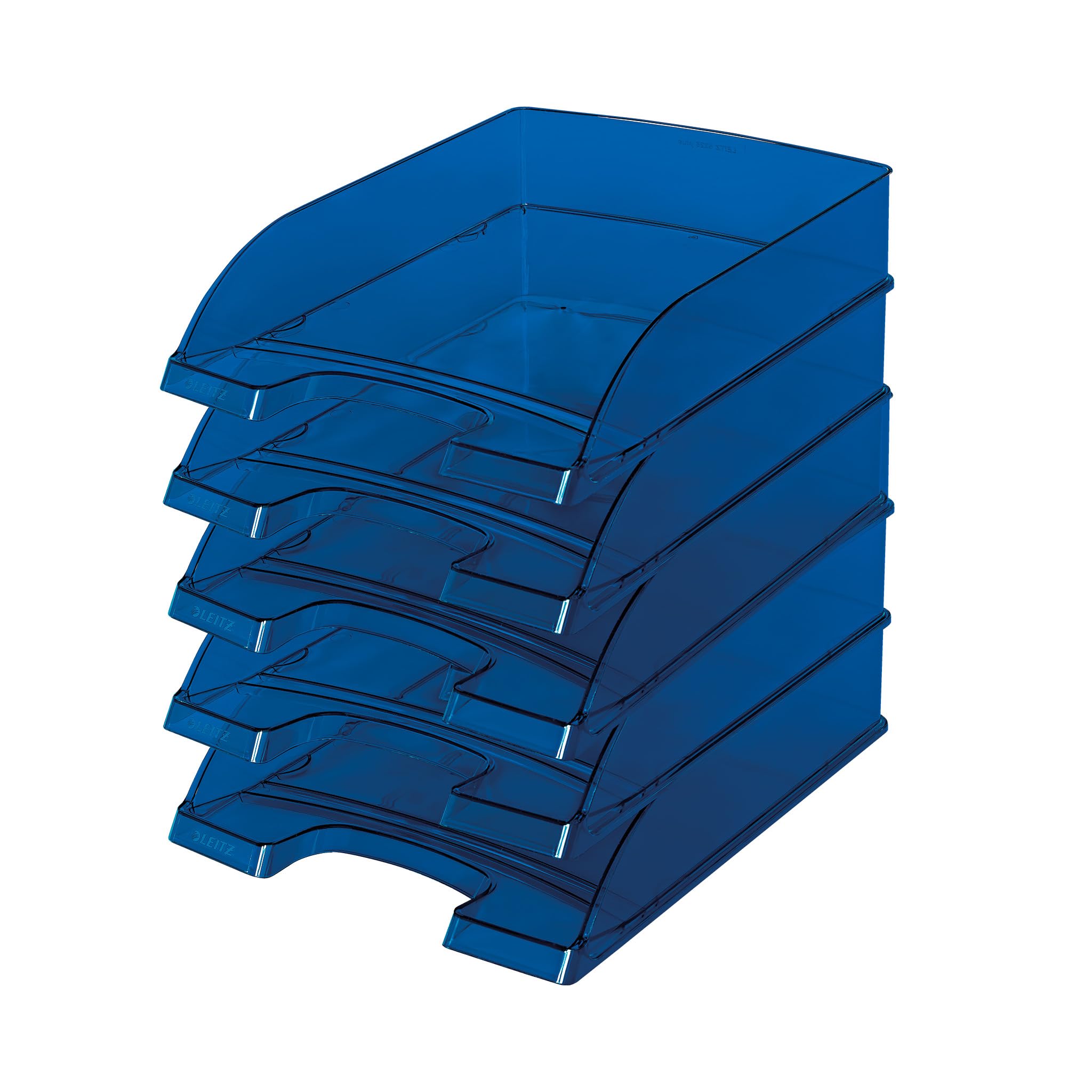leitz-plus-briefkorb-standard-a4-5er-pack-glasklar image 3