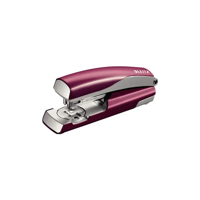 leitz-style-b-roheftger-t-metall-granat-rot-55626028-tacker-f-r-30-blatt-inkl-kl image 1