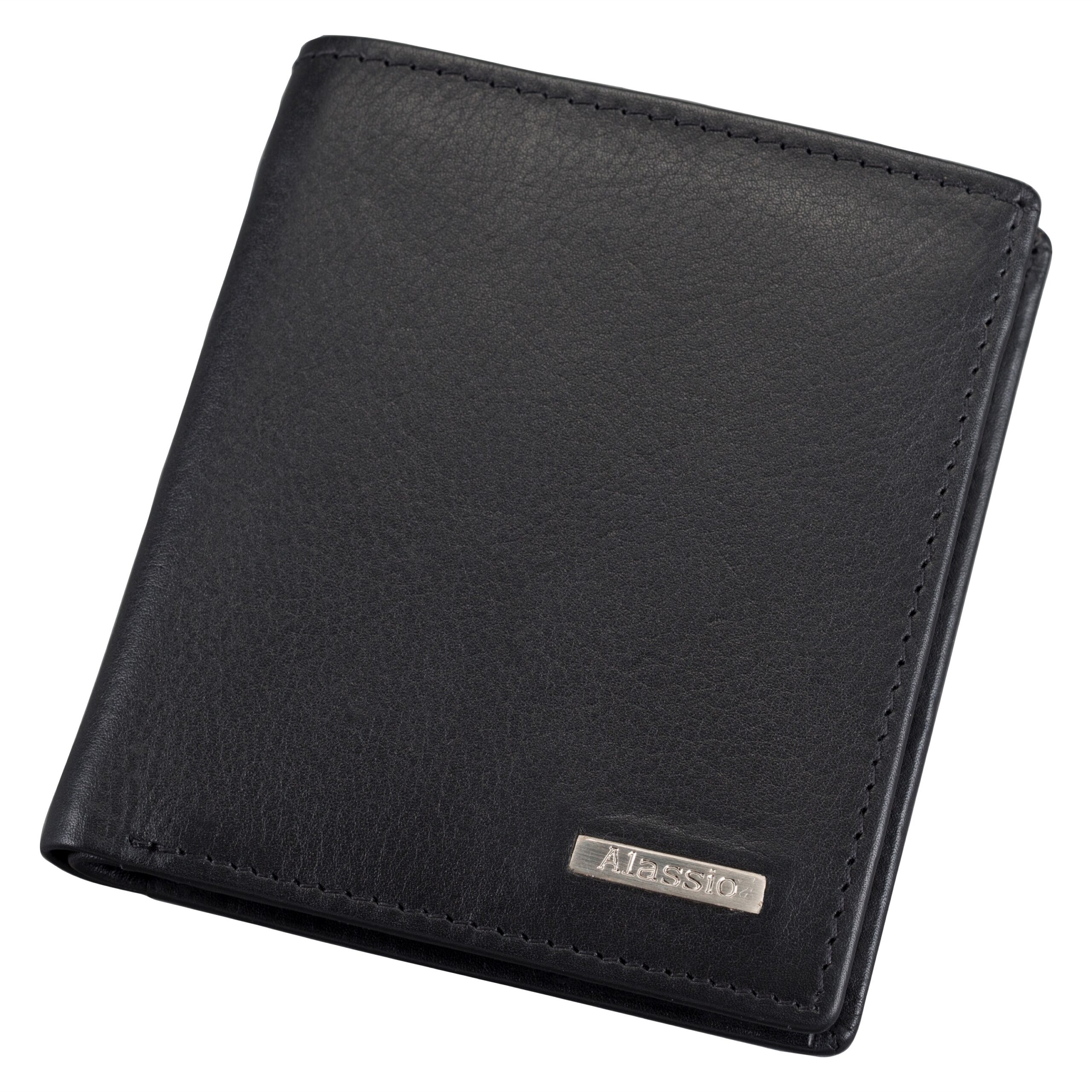 alassio-mini-geldb-rse-emilia-carbon-optik-schwarz-10x9-cm image 1